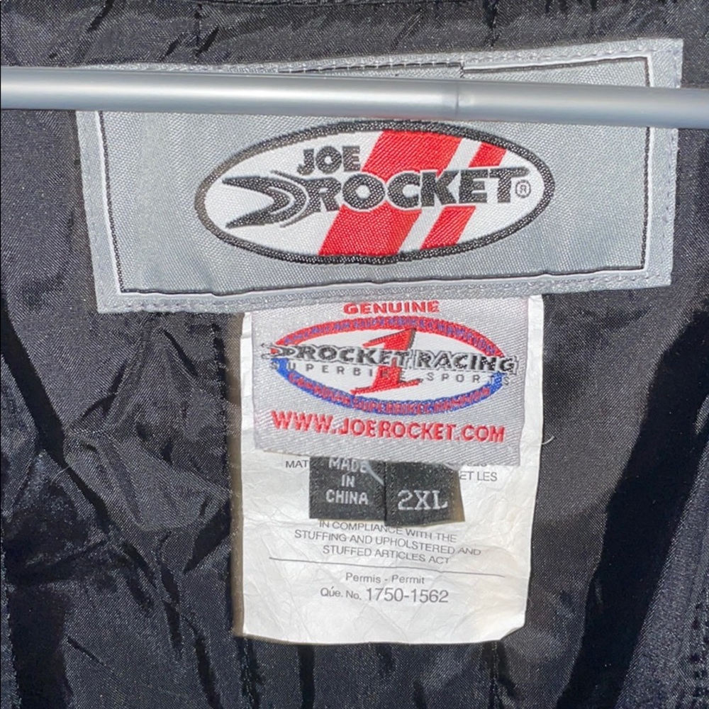 Joe Rocket Atomic Motorcycle Padded Jacket View 3